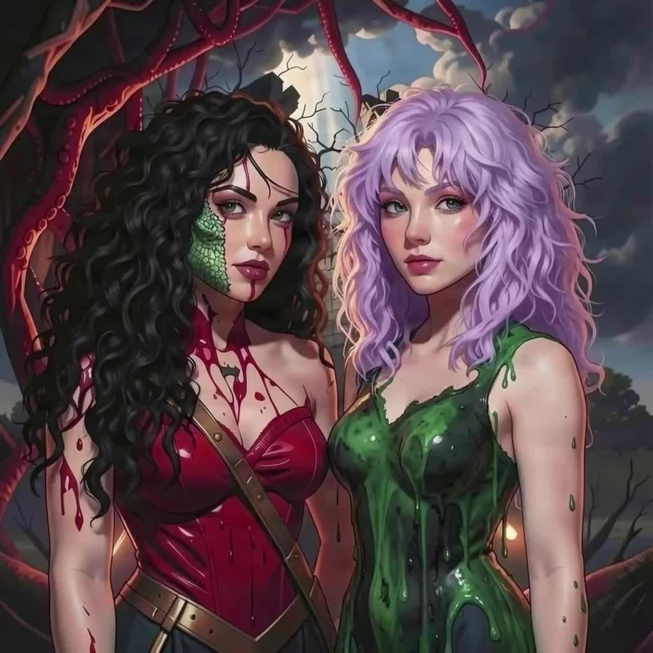 Diana & Giana artwork