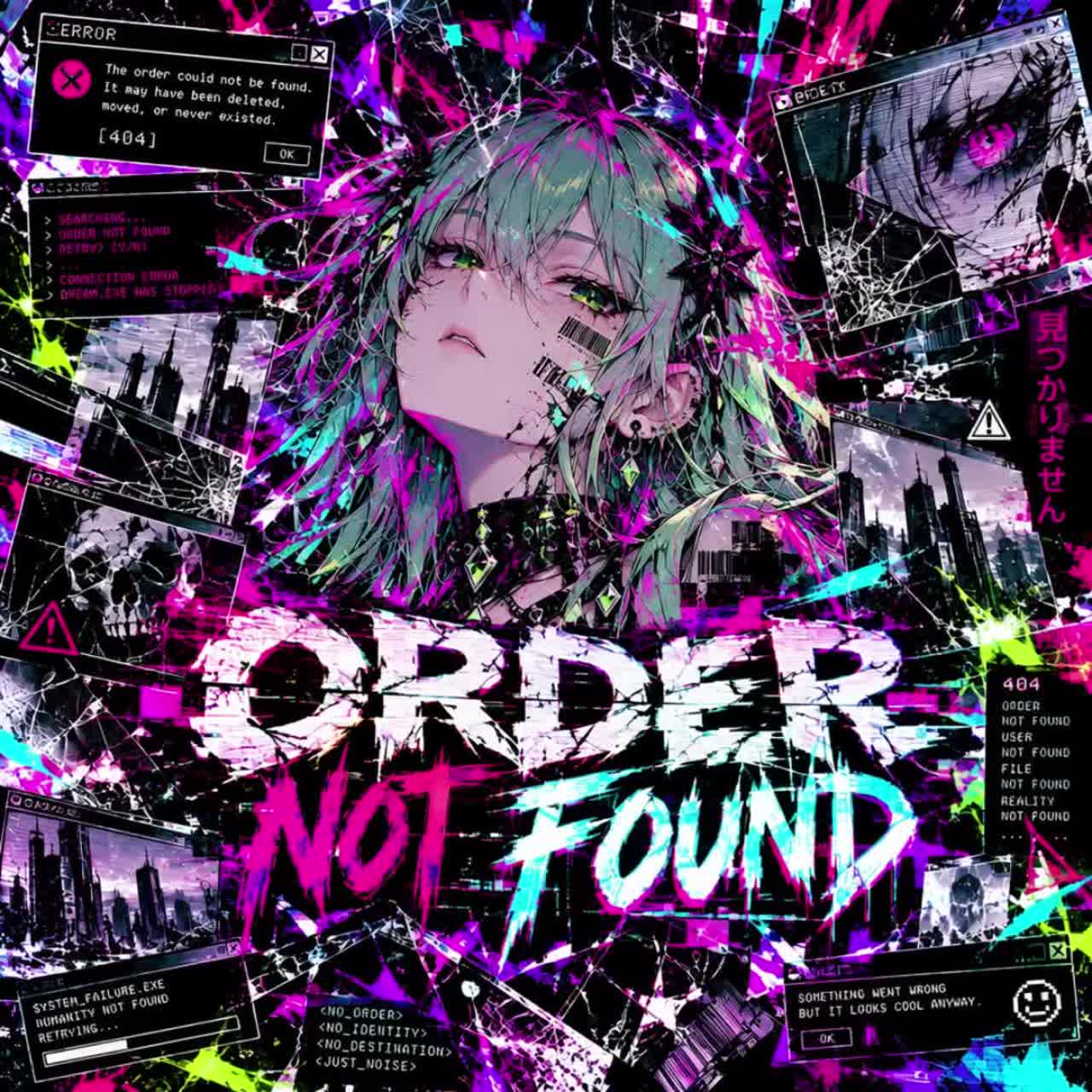 ORDER NOT FOUND #インストチャレンジ No.4 artwork