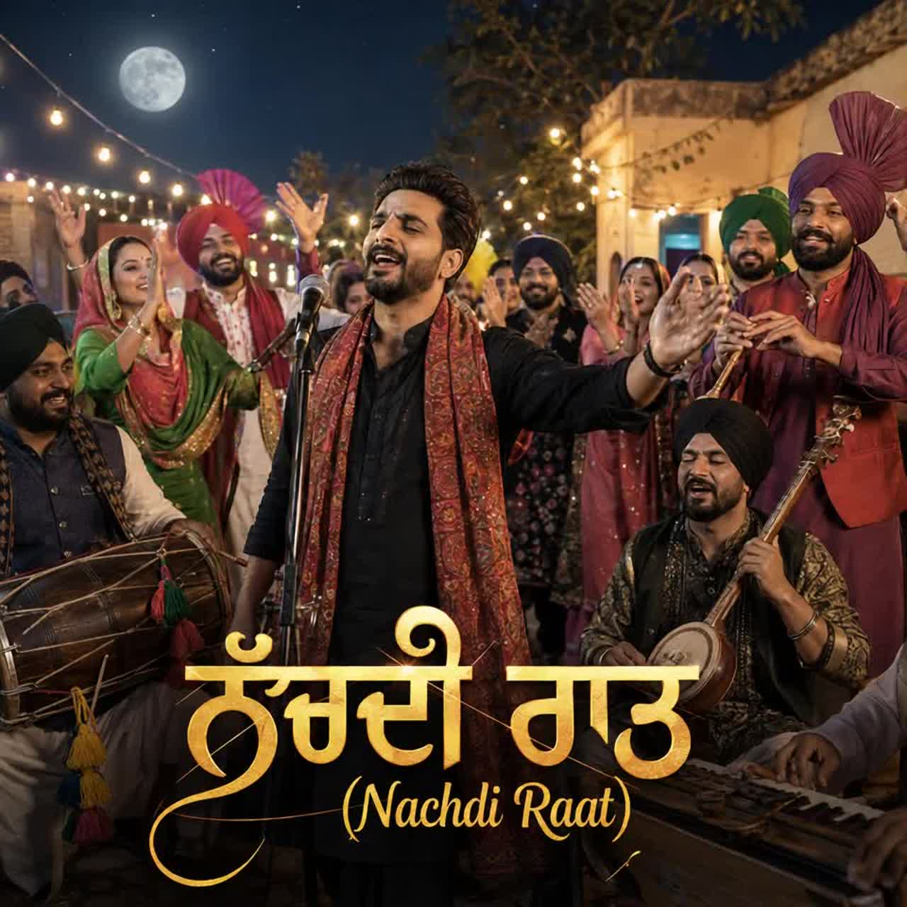 ਨੱਚਦੀ ਰਾਤ (Nachdi Raat) artwork