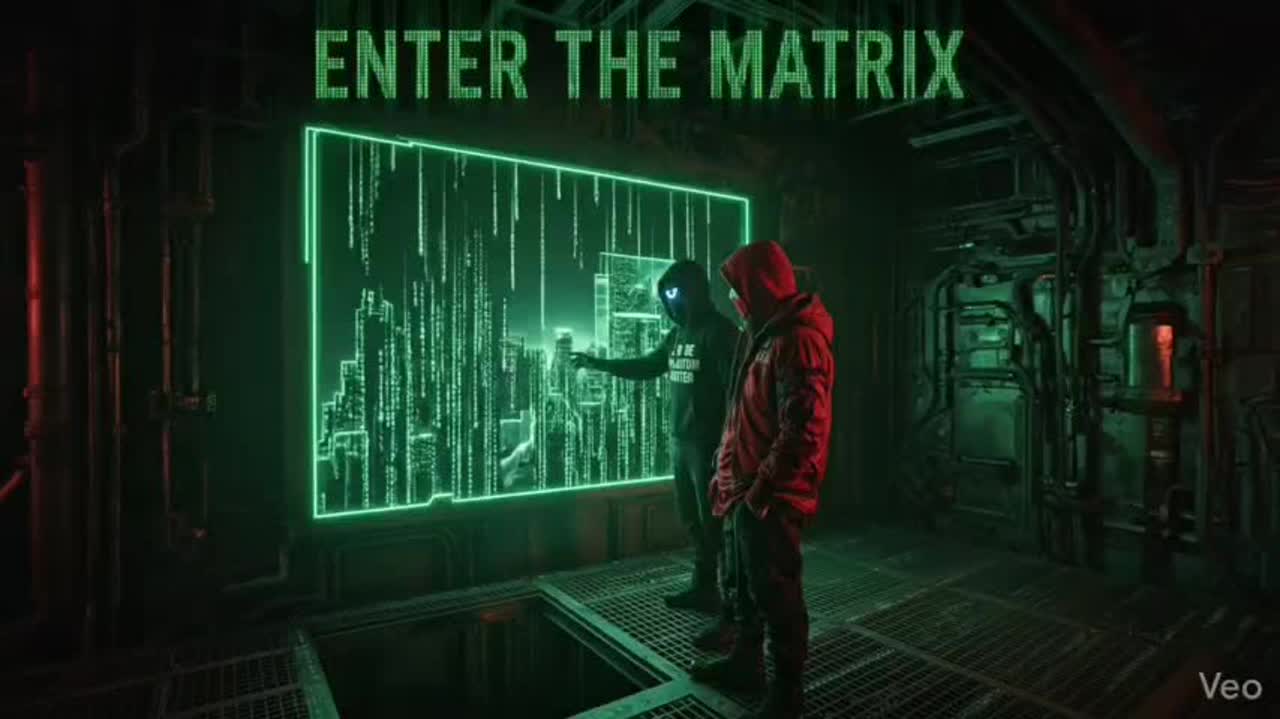 Enter the Matrix Ft JR DE PHANTOM artwork