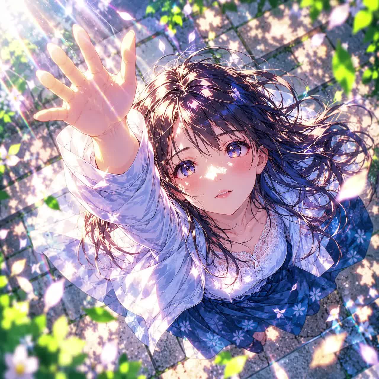空に向かって手を伸ばしたら (v6) Bildmaterial