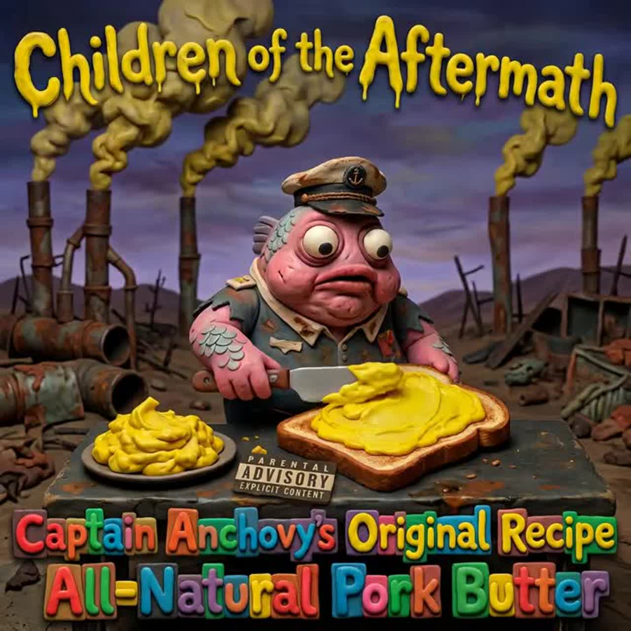 Captain Anchovy's Original Recipe™ All-Natural Pork Butter artwork