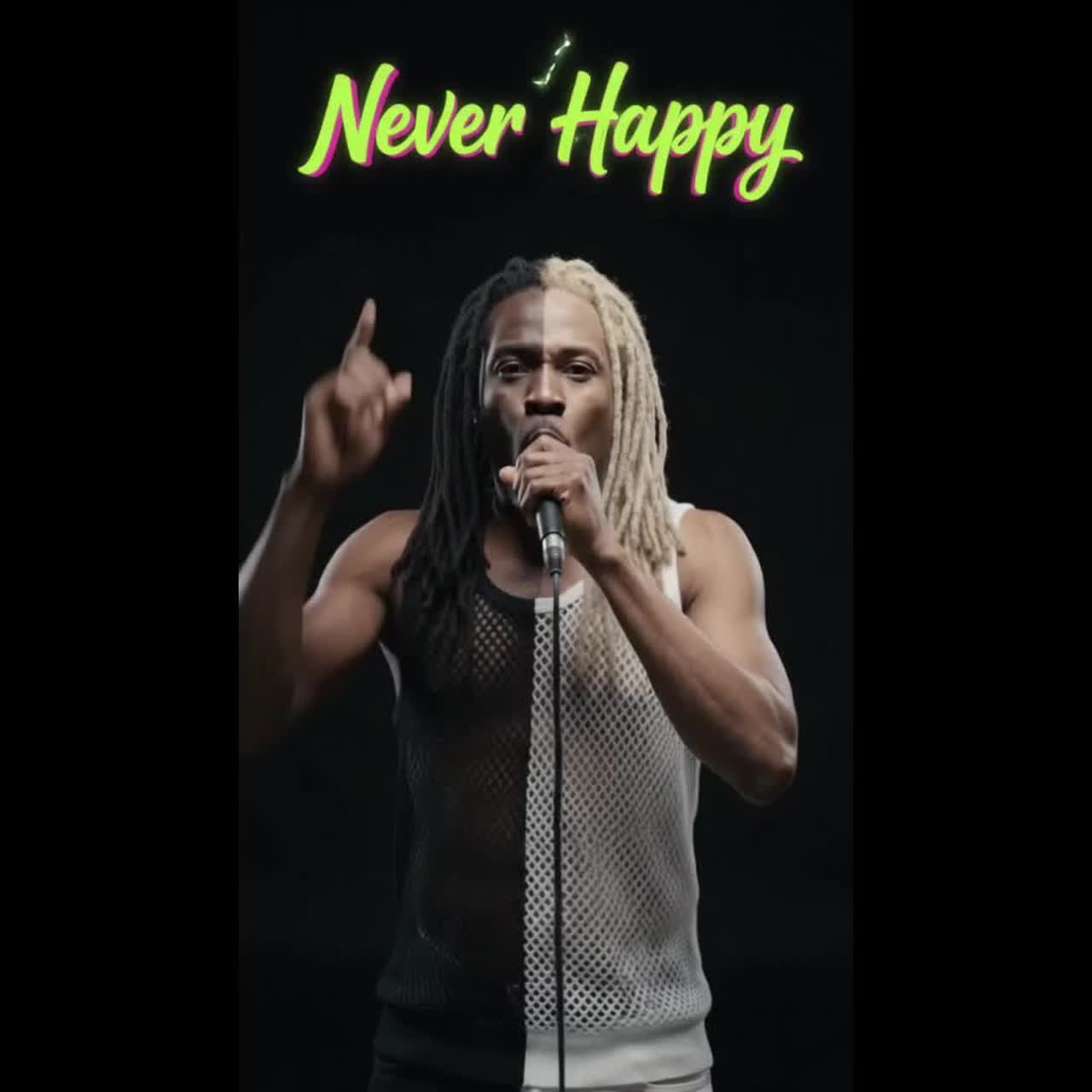🇯🇲 Never Happy | Dancehall artwork