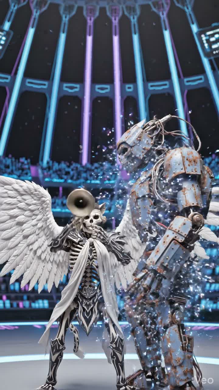 ⚡️Dennou Coliseum Z⚡️ VS:Death Trumpeter artwork