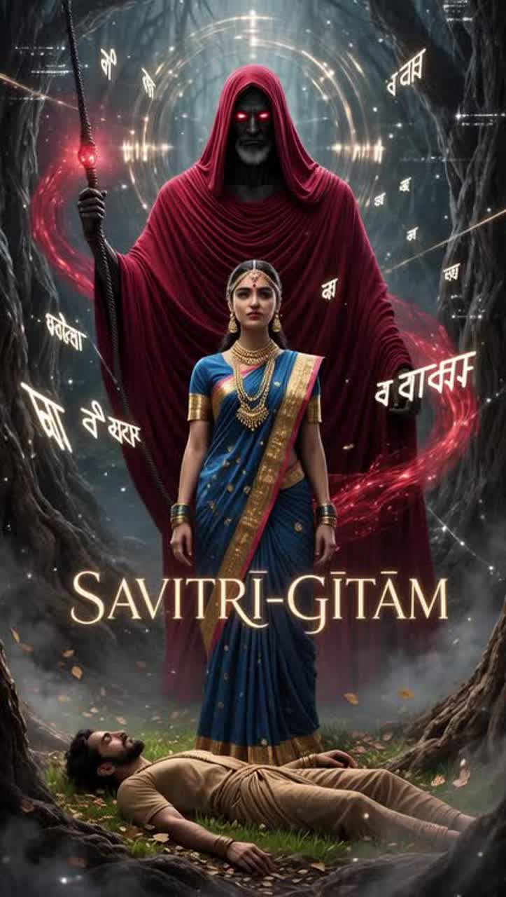 सावित्रीगीतम् (Savitrī-gītam — The Geometry of Dharma)] artwork