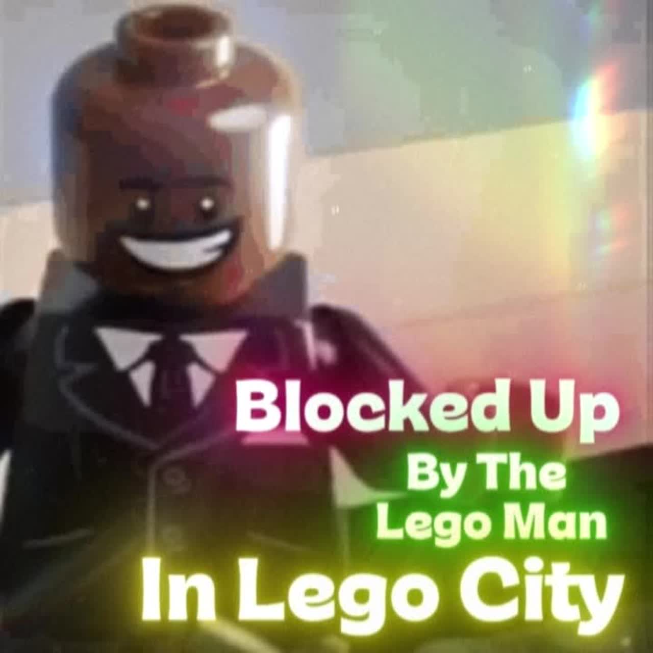 Blocked Up By The Lego Man In Lego City artwork