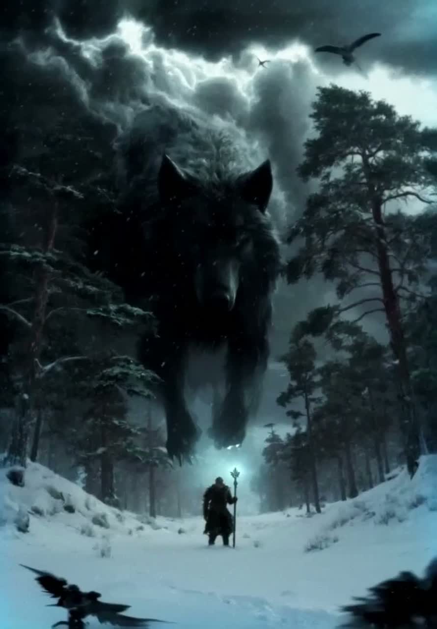 The Wolf Who Waits - The Next Winter artwork