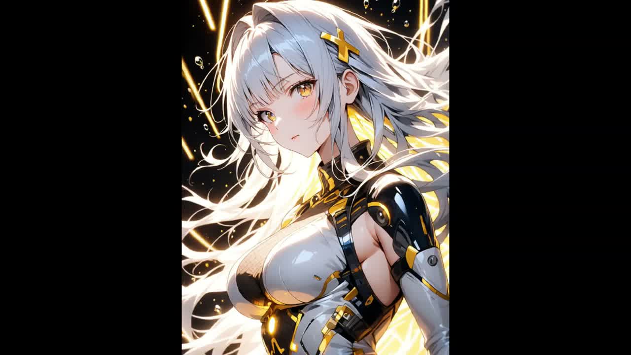 Yellow Lightning Flame artwork
