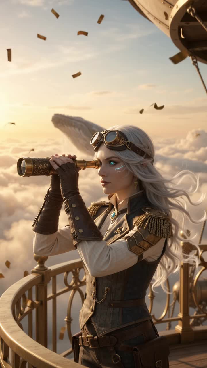 Sky-Whale and the Brass Horizon artwork