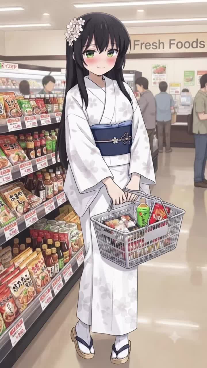 【ネコにゃーシリーズ】毎日イズミヤでお買い物のお嬢様 その2（yy電波ですか？イメージ） artwork
