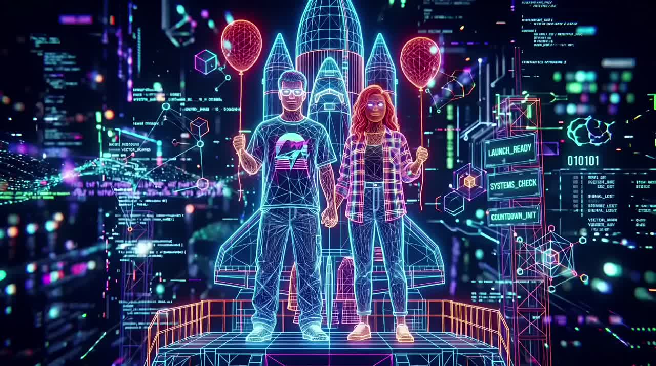 Vector - Red Balloon artwork