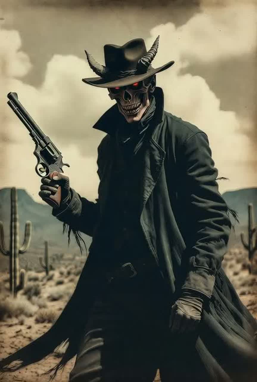 Image for Ballad of cambion Jax Blackhorn, Gunslinger King