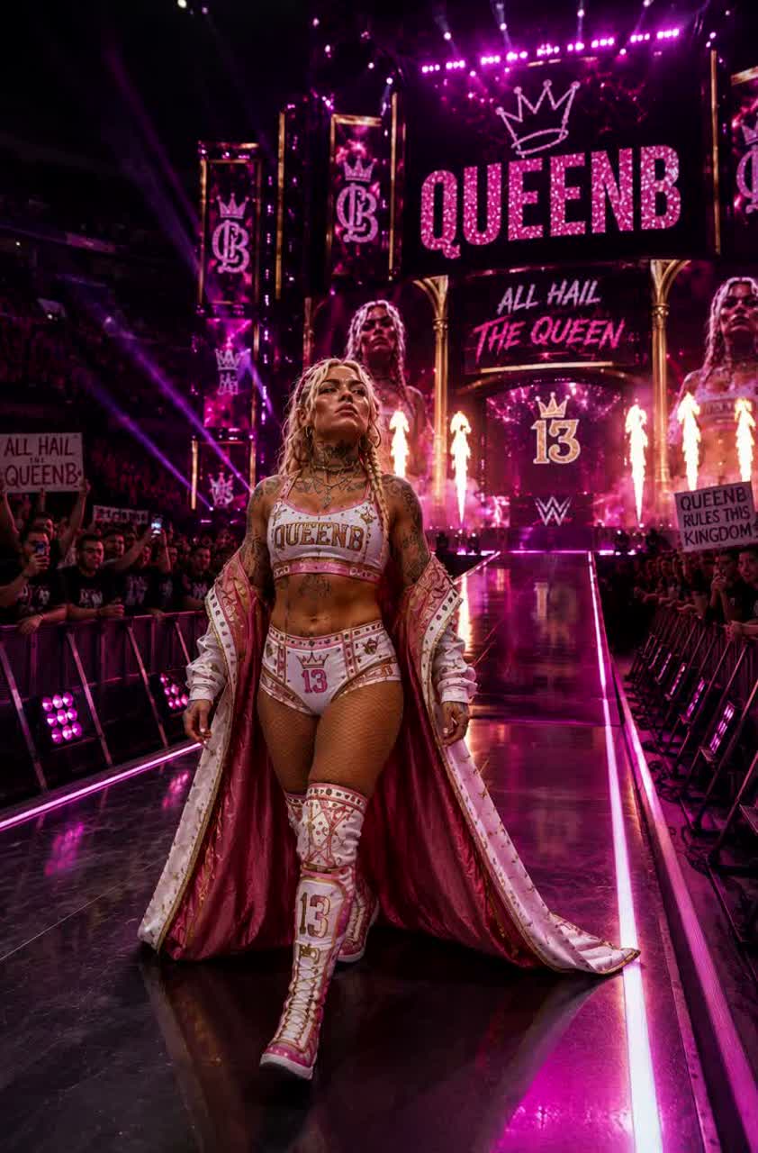 QueenB Entrance [Harles STTZ Wrestling] artwork