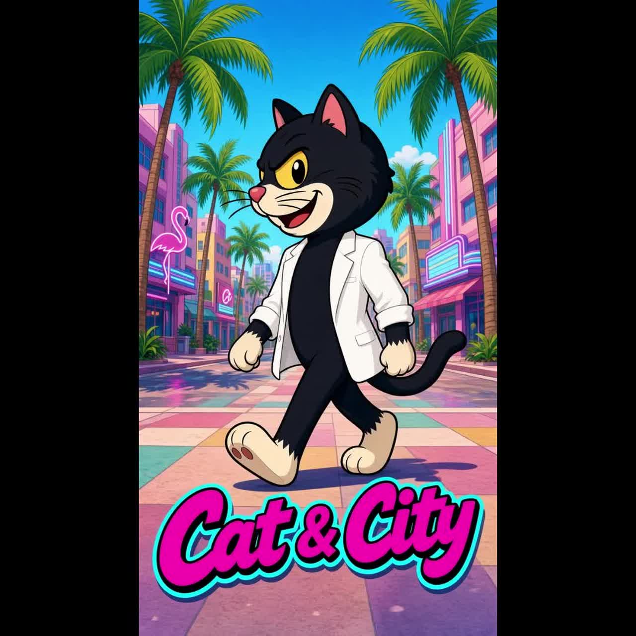 Cat & City [Instrumental] artwork