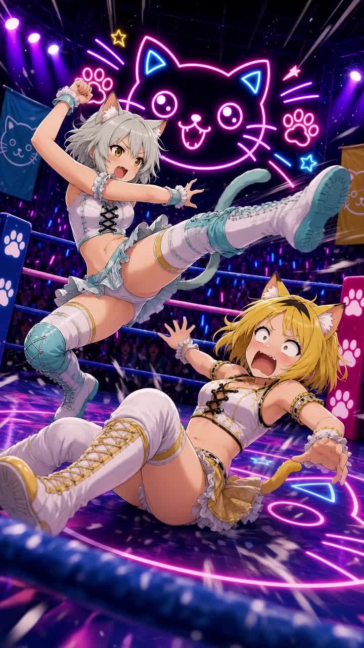 にゃんにゃん☆ゴング！ artwork
