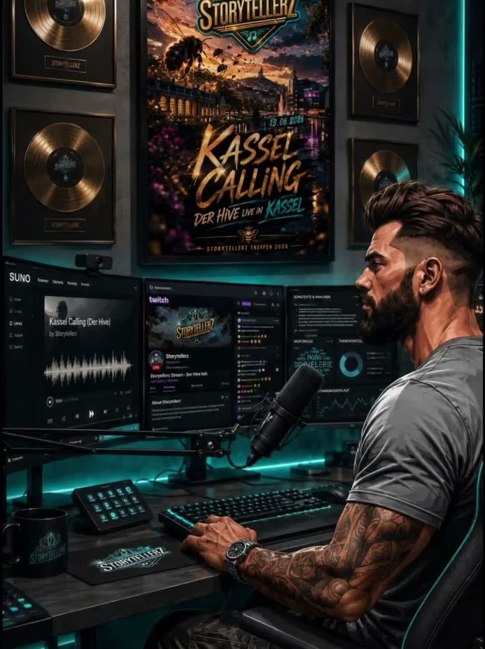 Showcase feedback artwork