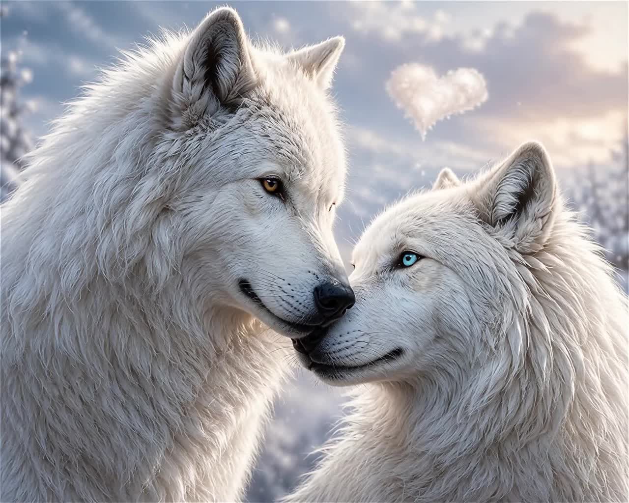 I love you like a wolf /Люблю тебя, как волк cover art
