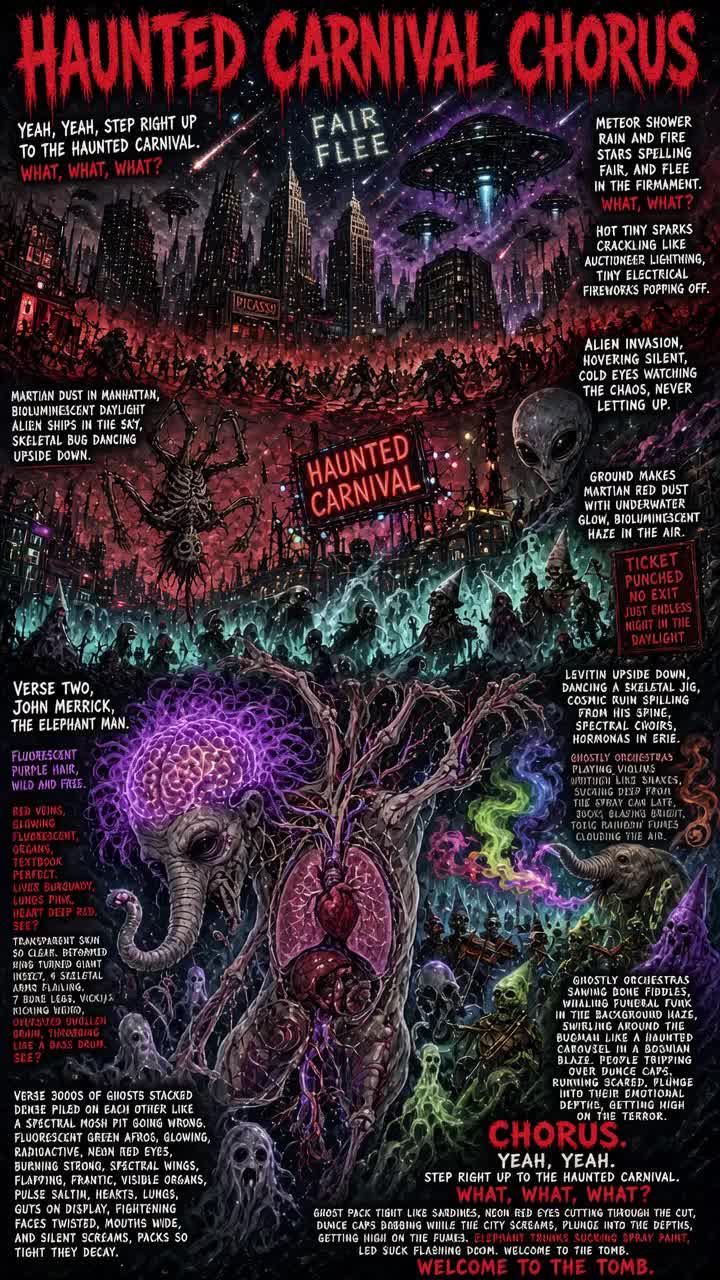 Haunted Carnival v9 artwork