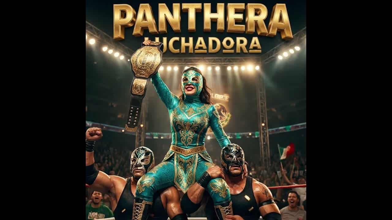 Panthera Luchadora artwork