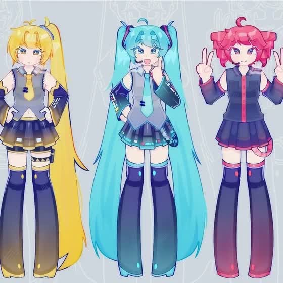 Image for Animated !!💛❤💙