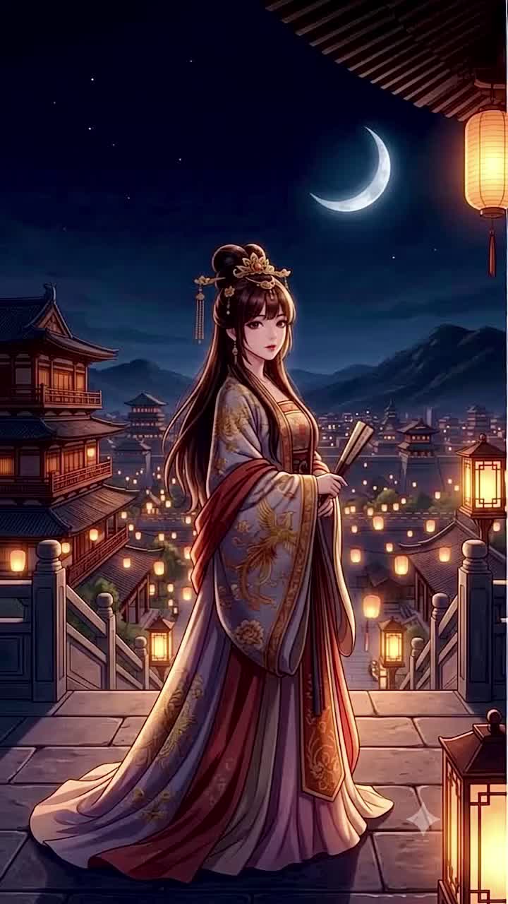 西風半枕對殘月 artwork