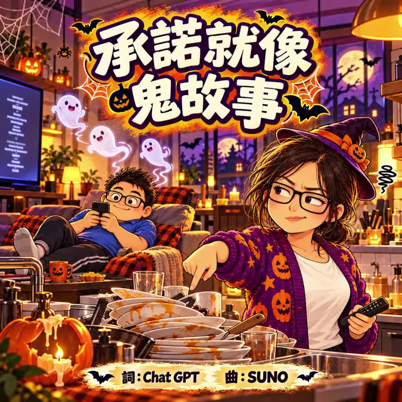 承諾就像鬼故事 artwork