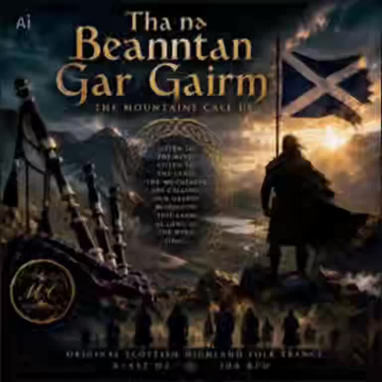 Tha na Beanntan Gar Gairm artwork