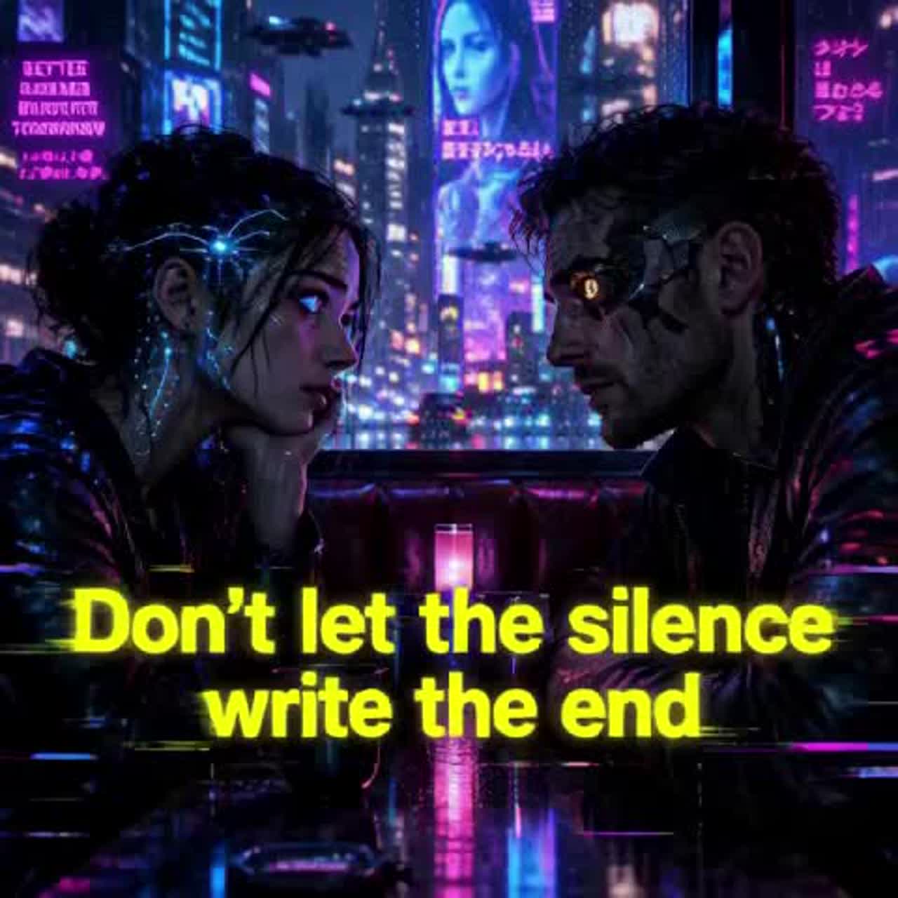 Don't let the silence write the end | First Line Defense artwork