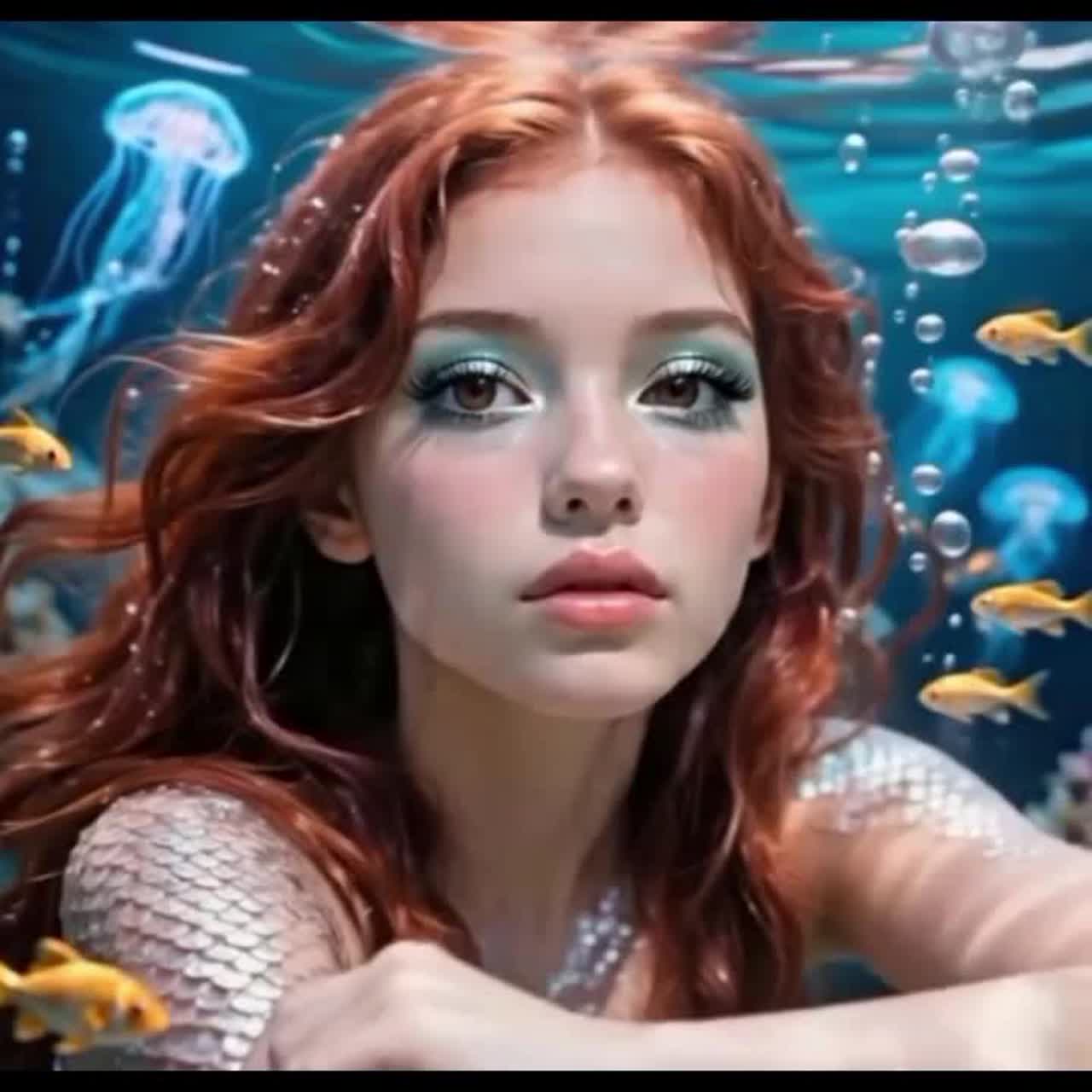 Я русалка 🌊🐠🔱 artwork