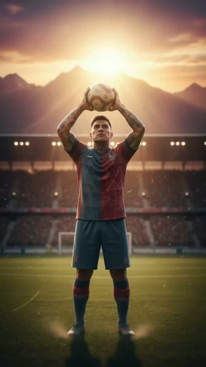 ÉL ES UN DIOS DEL FÚTBOL artwork