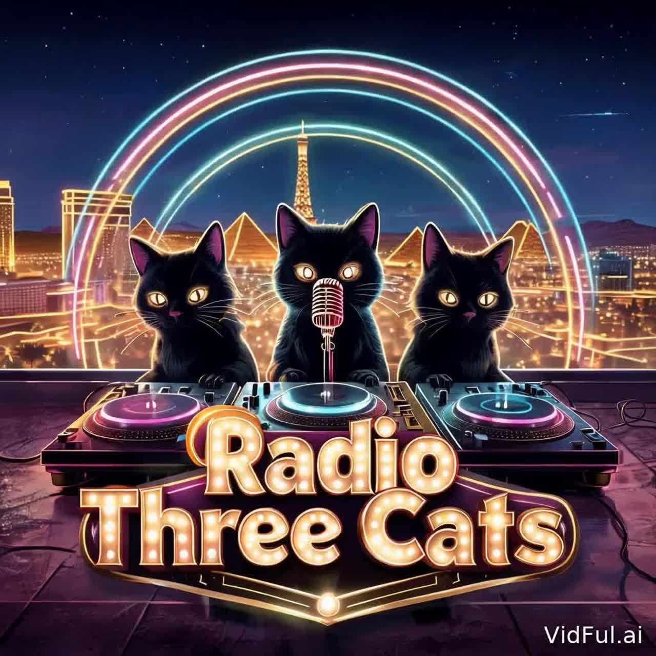 Radio Three Cats Battles cover art