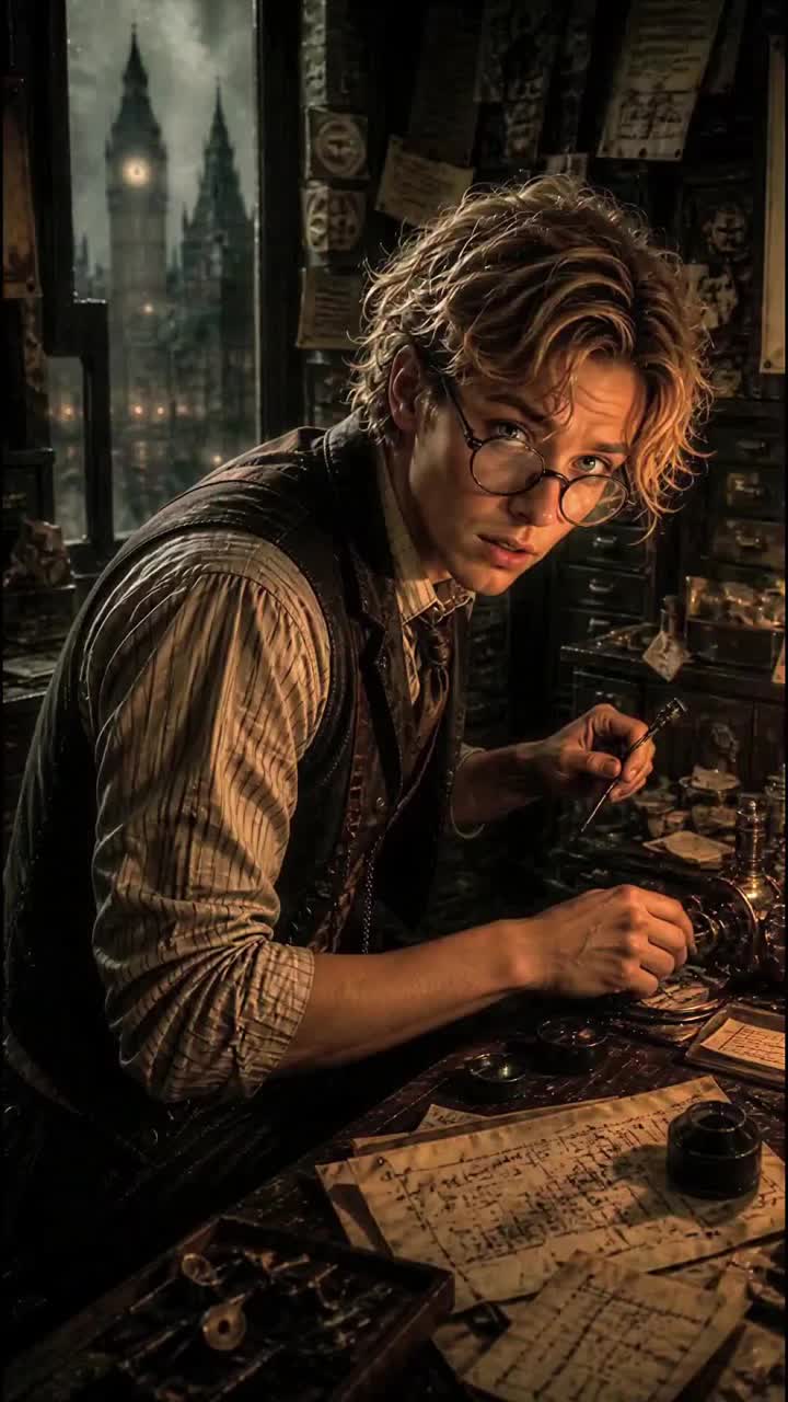 Supernatural Cases of Detective Elias Morgenstern” with Dr. Clara Weiss & Hunter Viktor Adler 2