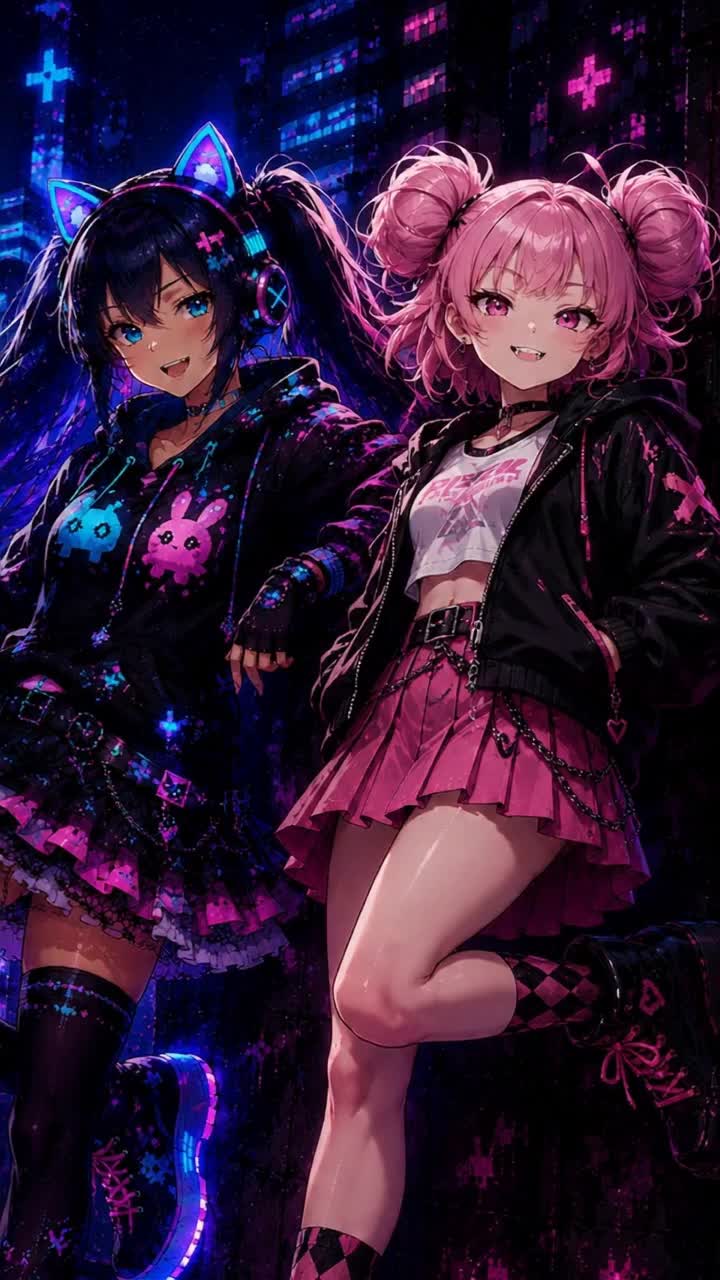 Pixel Heart Riot feat. Pixel Miku artwork