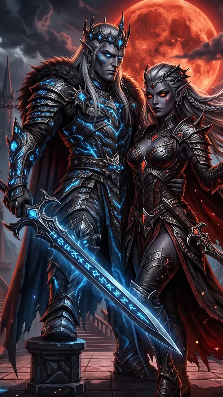 The Dark Royals (Svartálfar) artwork