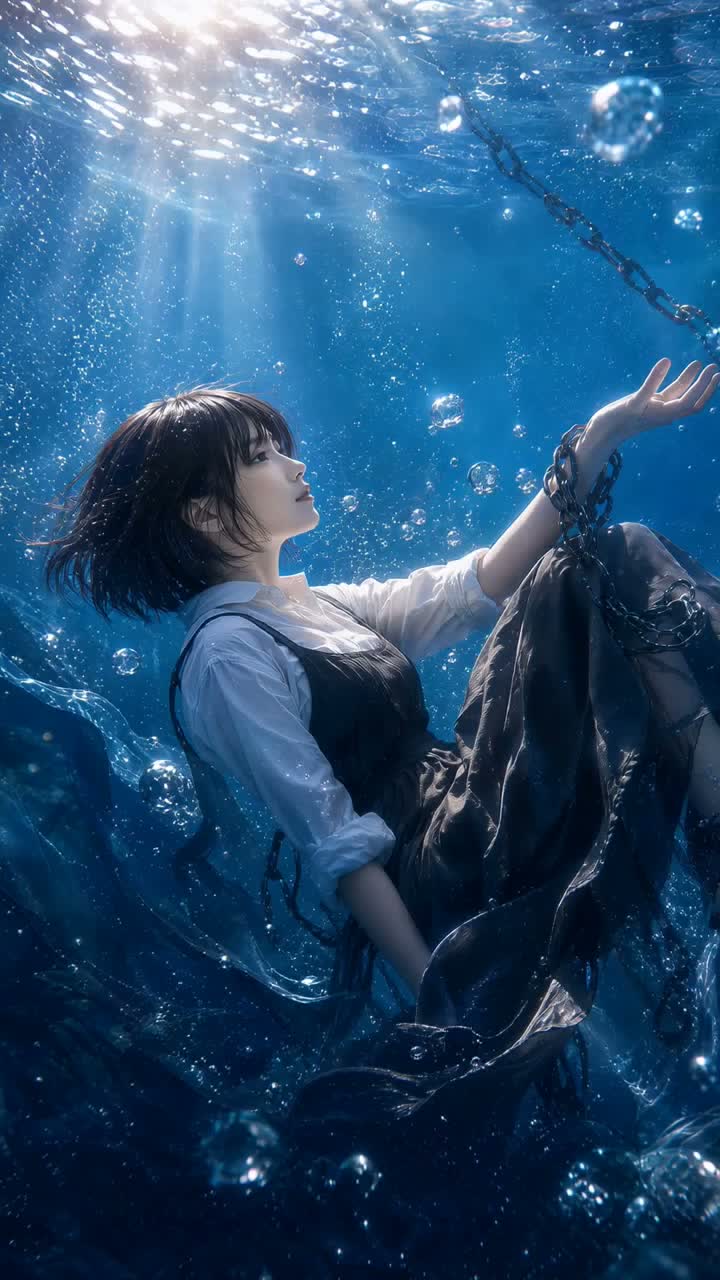 A City Submerged in the Deep Sea artwork
