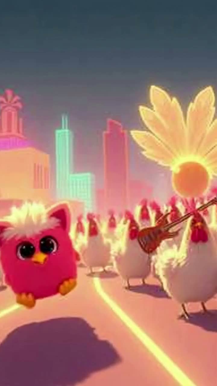 Furby Attack: The Chicken Heroes artwork