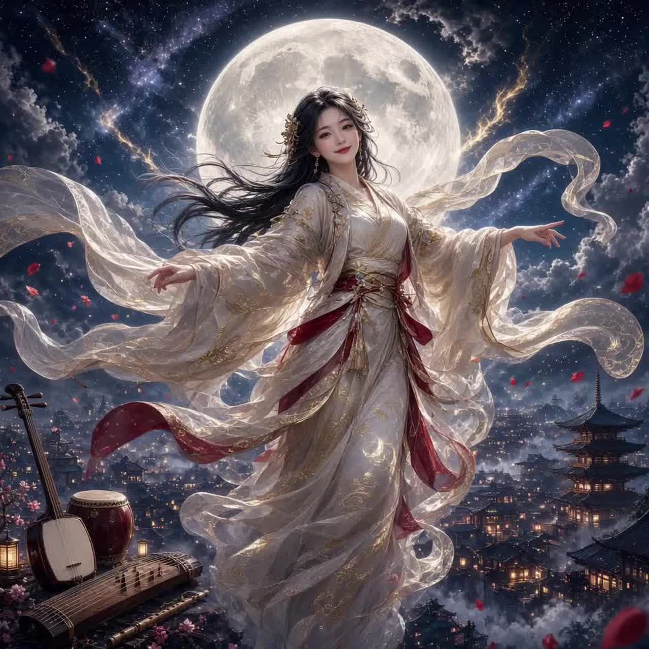 Celestial Maiden - 天翔る羽衣 - artwork