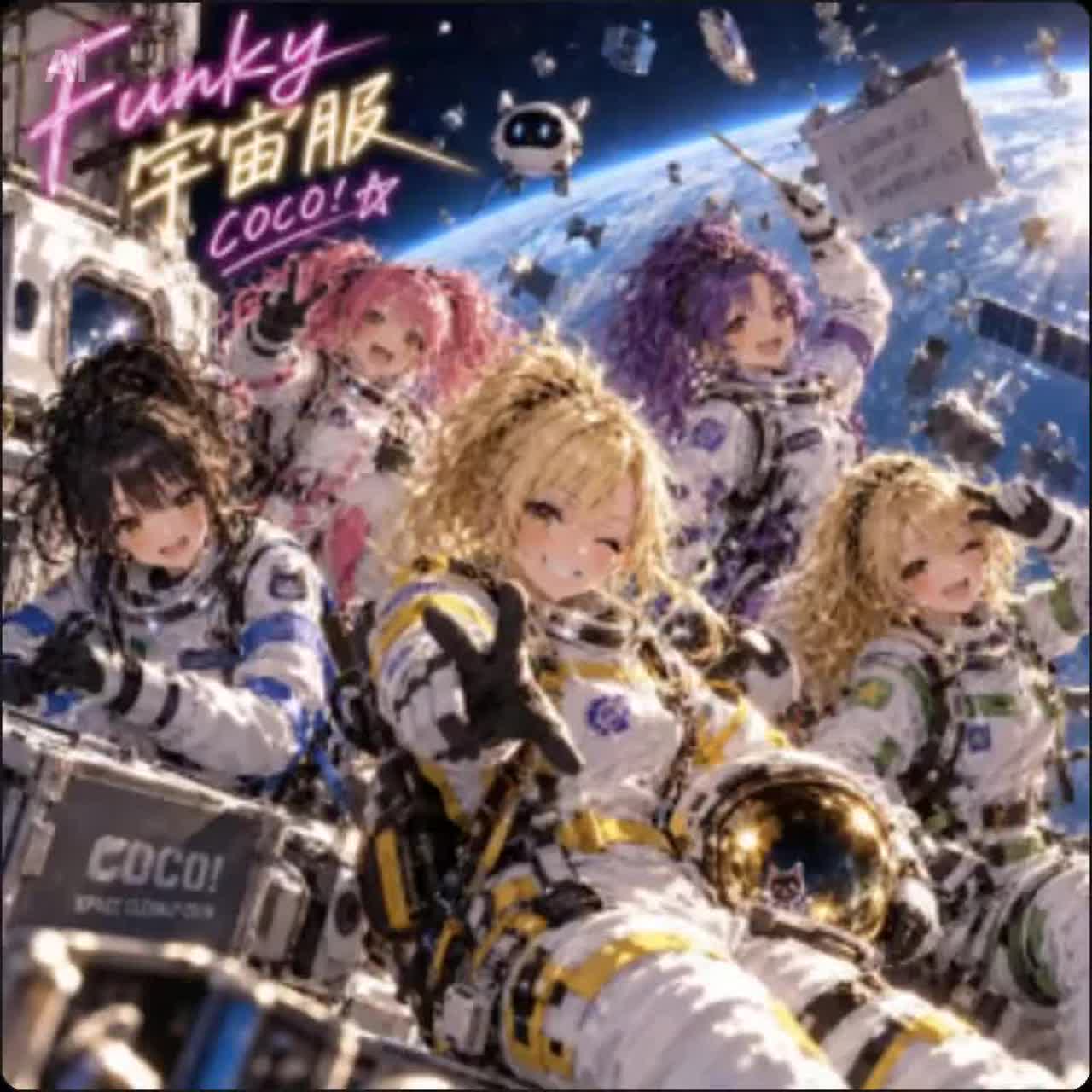 ファンキー宇宙服 cover art