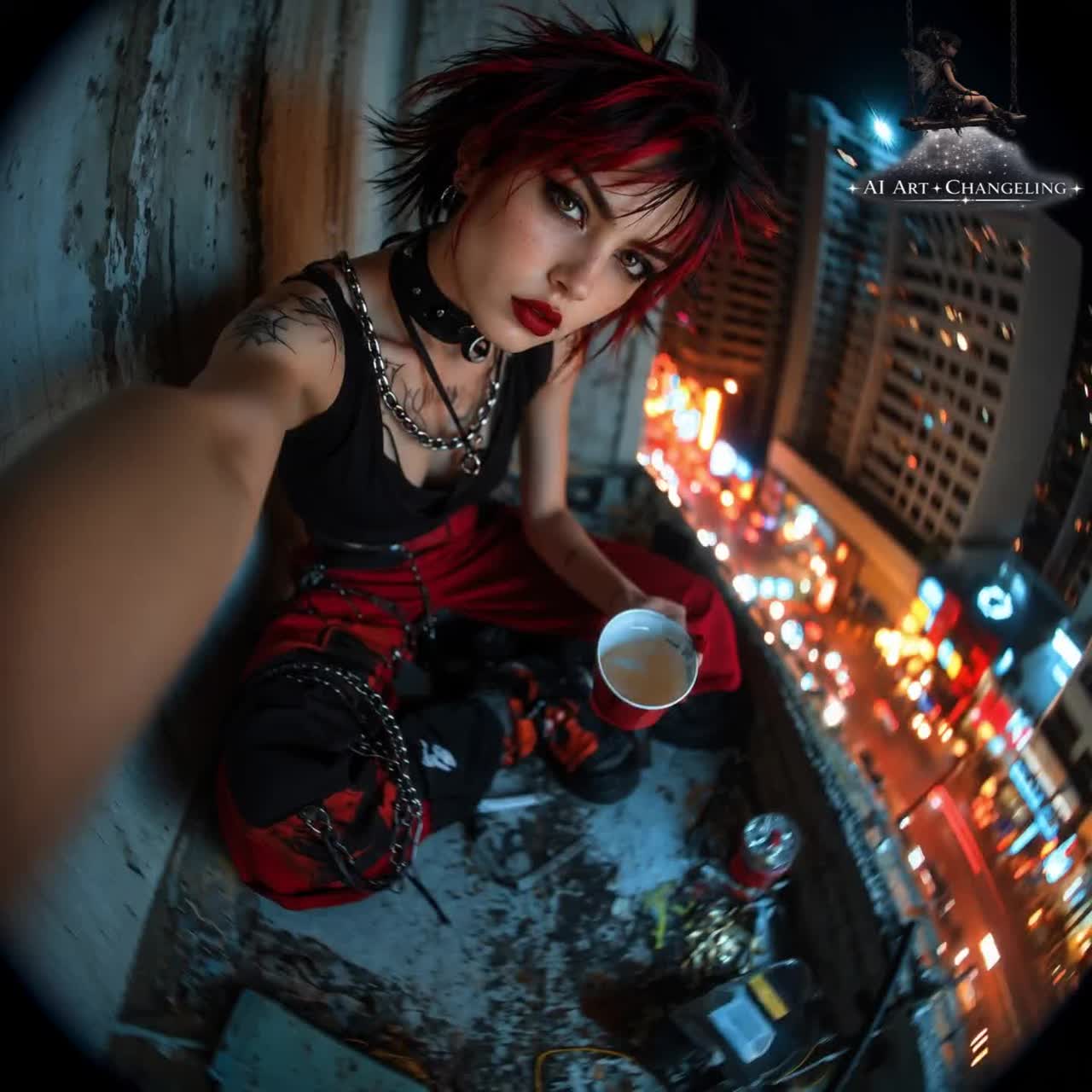 Balcony (Cover) "Balcony" by I+AI artwork
