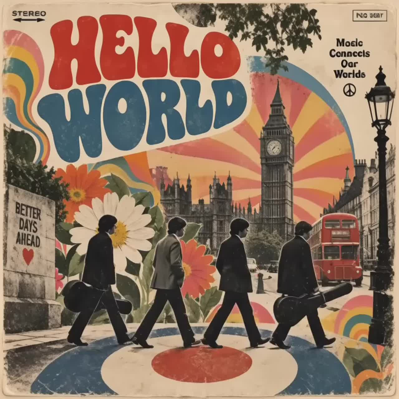 Hello World （HiRaku:lune. rework） artwork