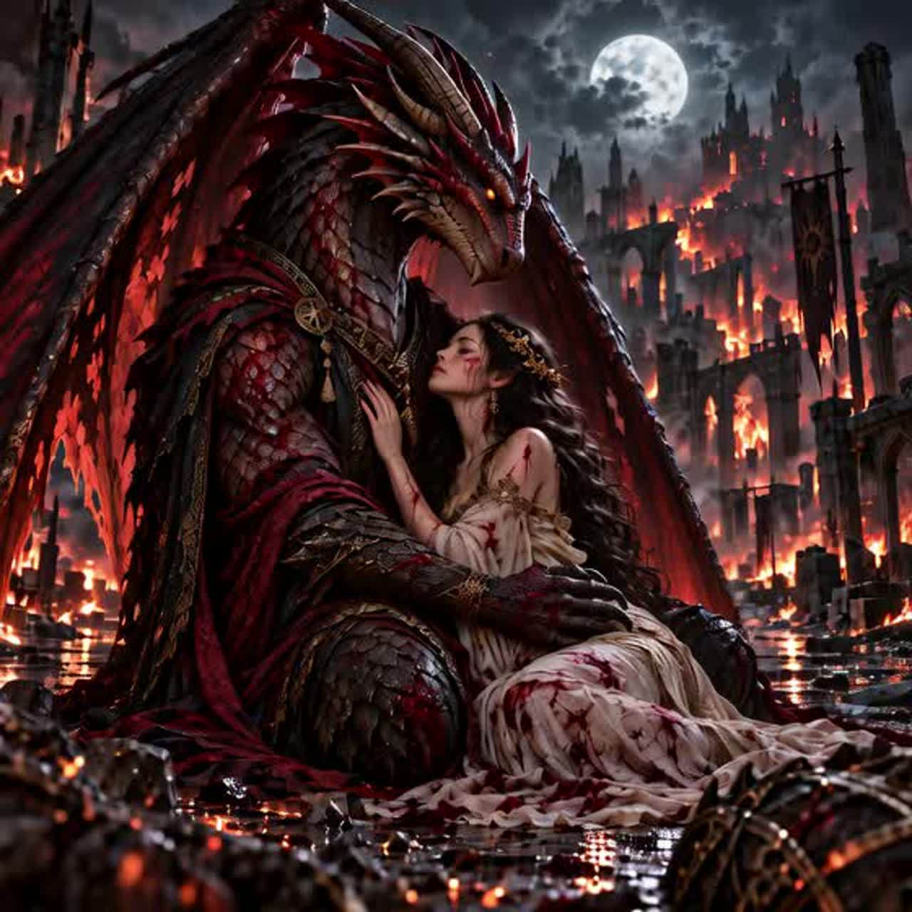 [🐉Original]贖えぬ翼の残幻[🦊Cover］ artwork