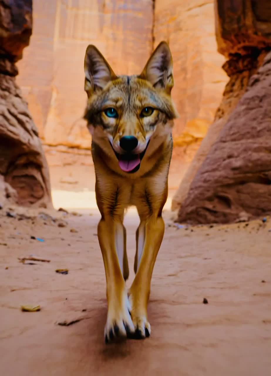 Katie Coyote and the Whispering Canyon artwork