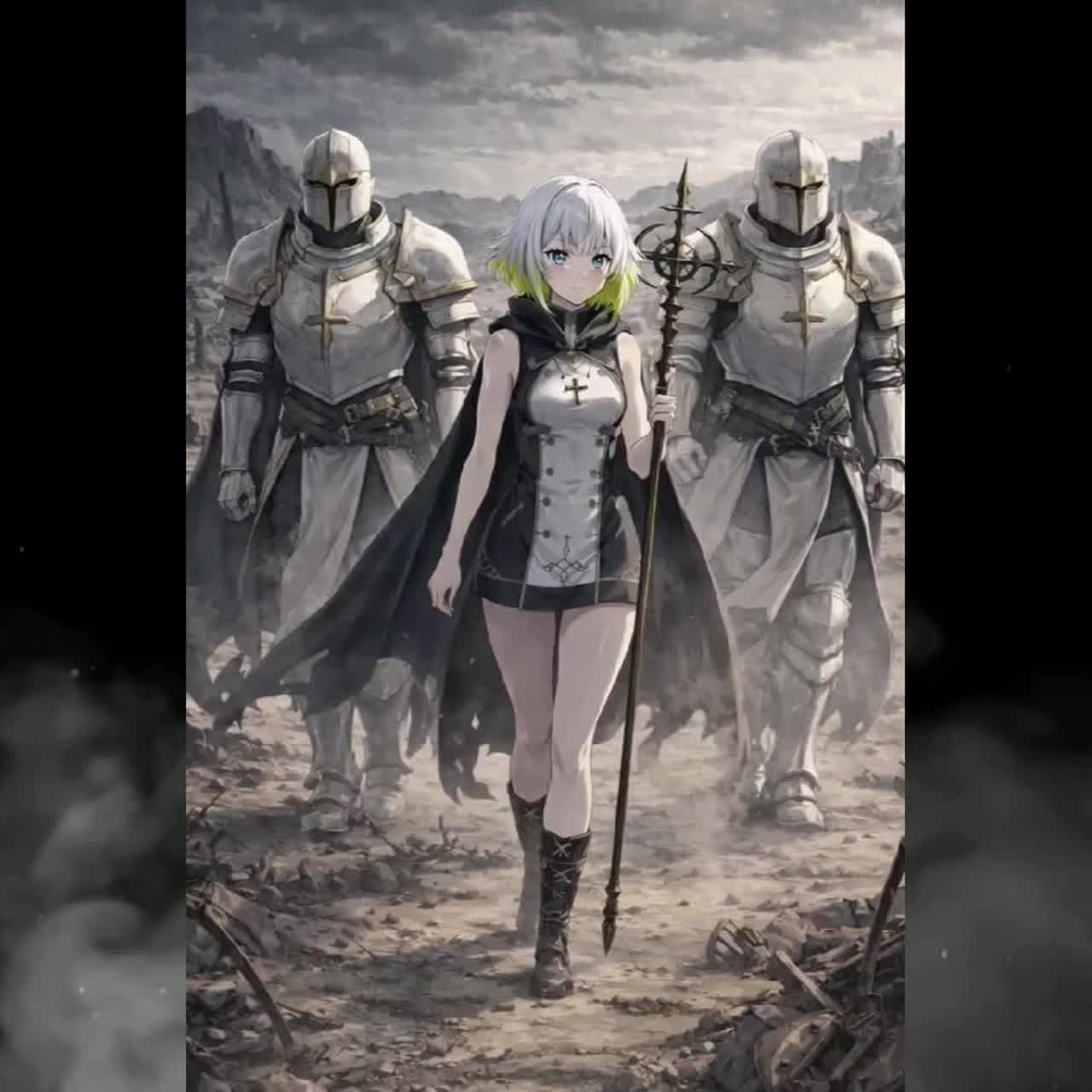 鉄荒野の光導　～Voices Beneath the Rusted Sky～ artwork