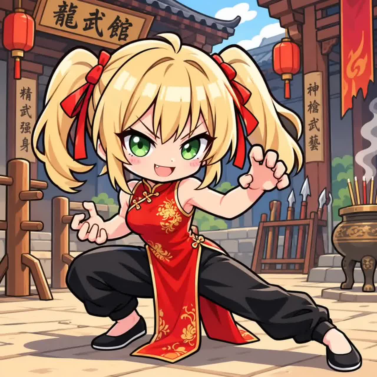 無敵！功夫少女！ #HardCore4th artwork
