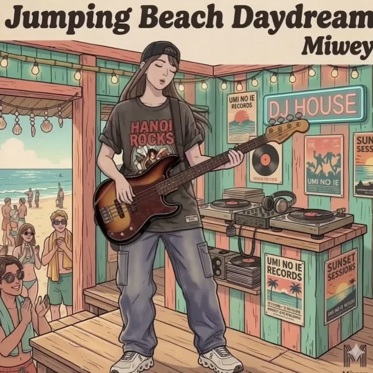 Jumping Beach Daydream artwork