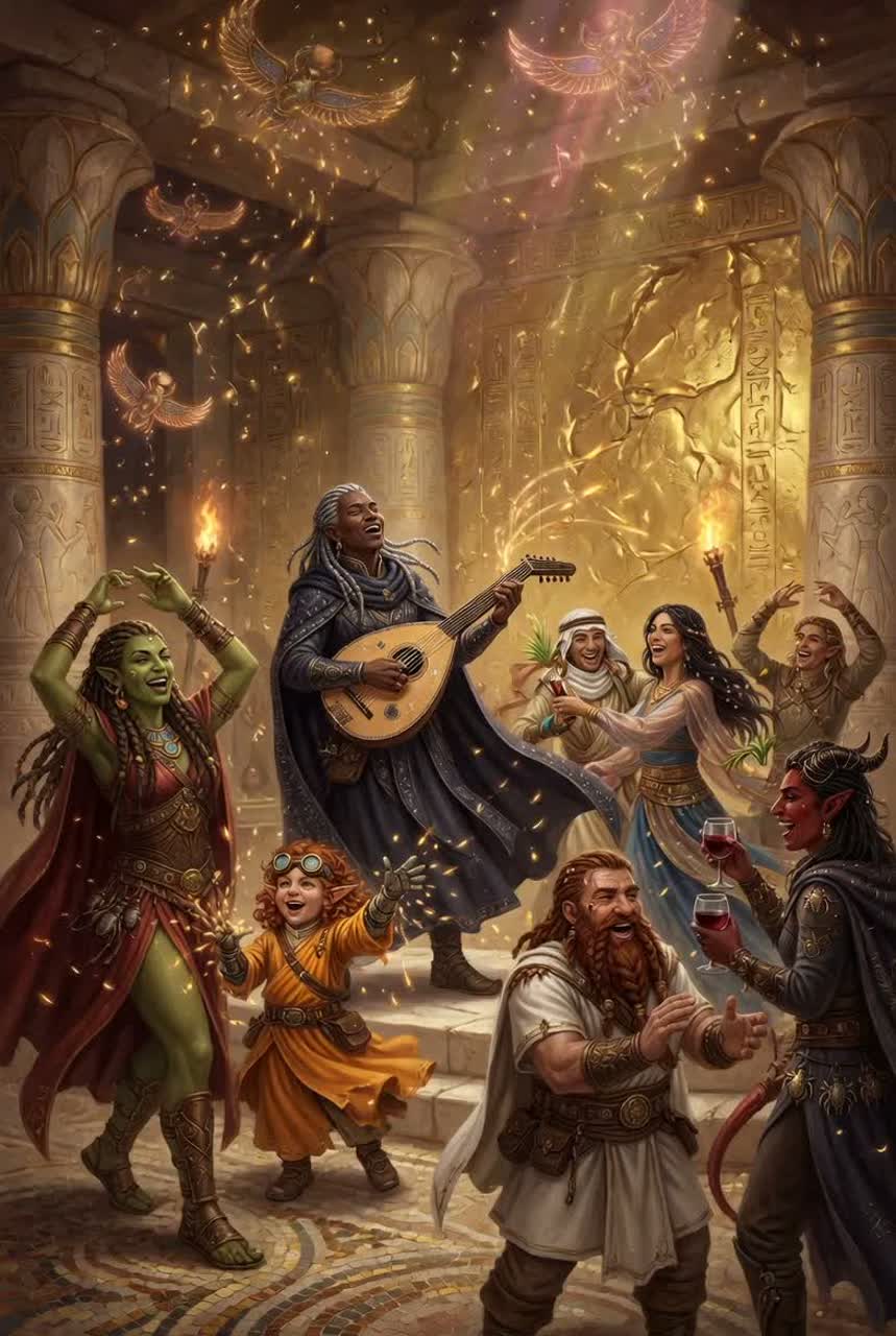 Revel Where the Pharaoh Dreams artwork