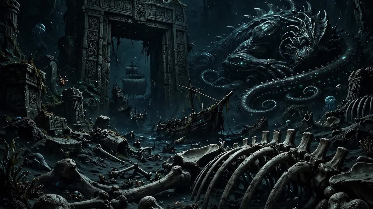 MYSTERY OF THE DEEP artwork