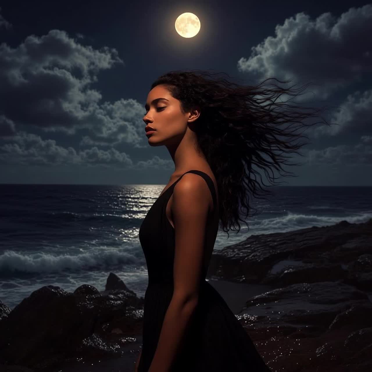 Moon artwork