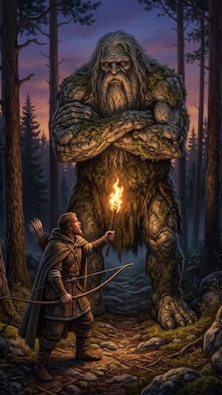 Beware The Woodland Trolls artwork