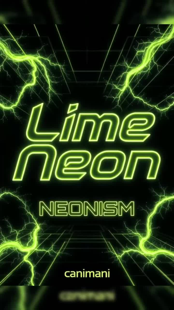 Lime Neon  (NEONISM) artwork